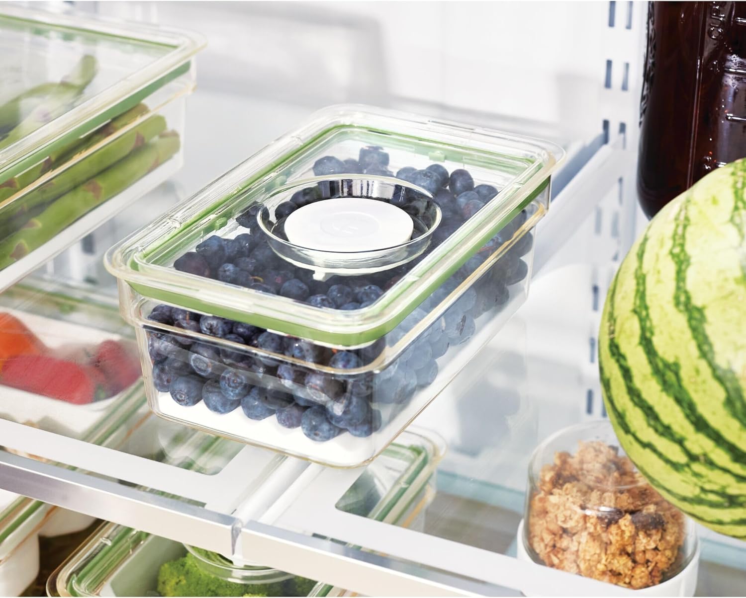 iD Fresh Medium Short Produce Bin with Insert Tray
