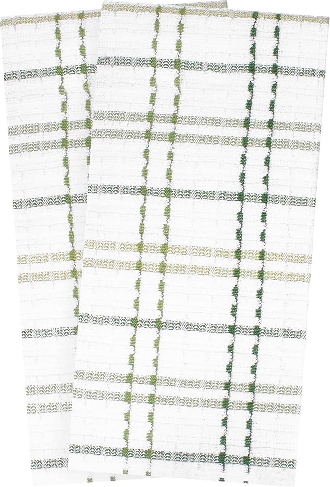 Check Kitchen Towel Cactus 18 x 28
