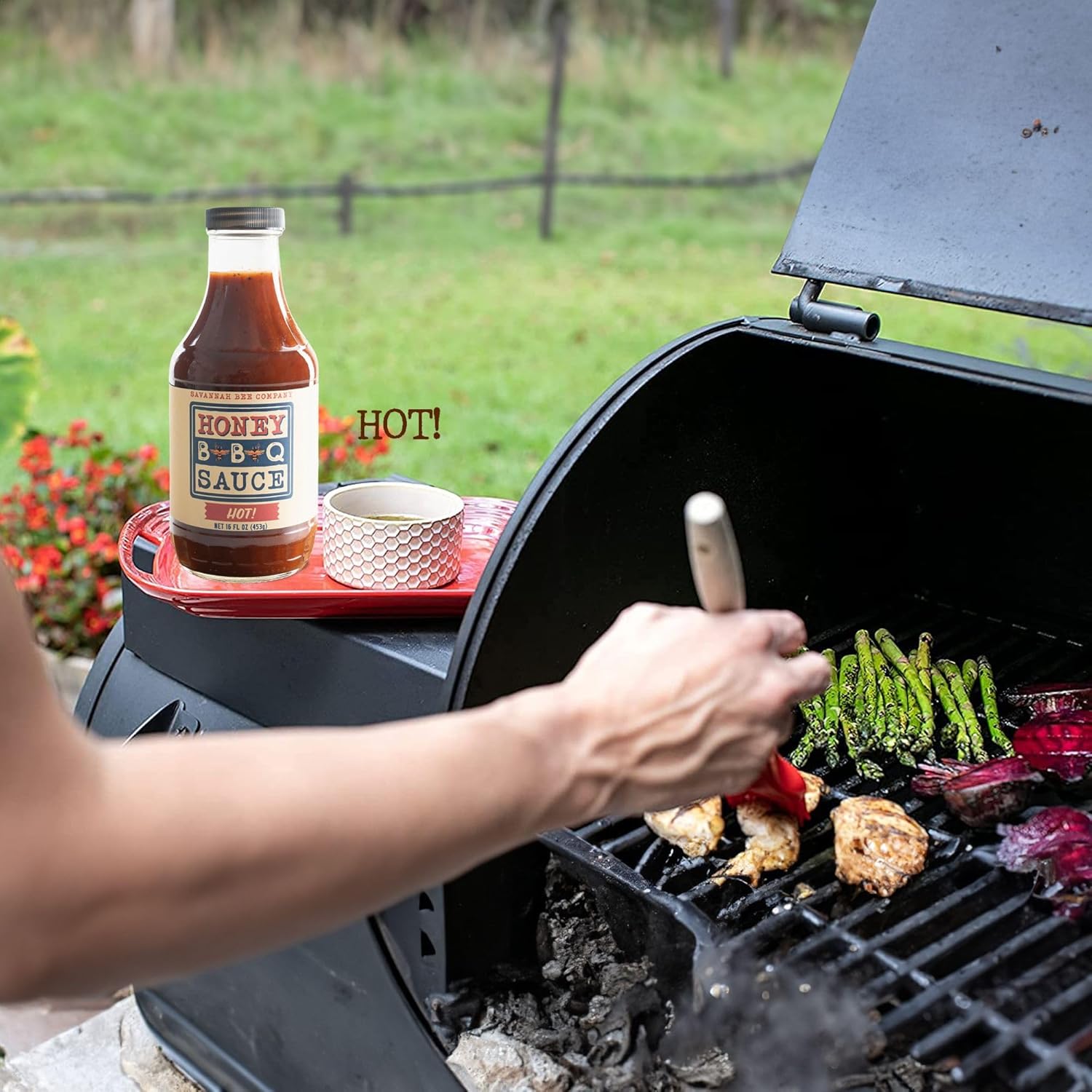 16oz Honey BBQ Sauce Hot