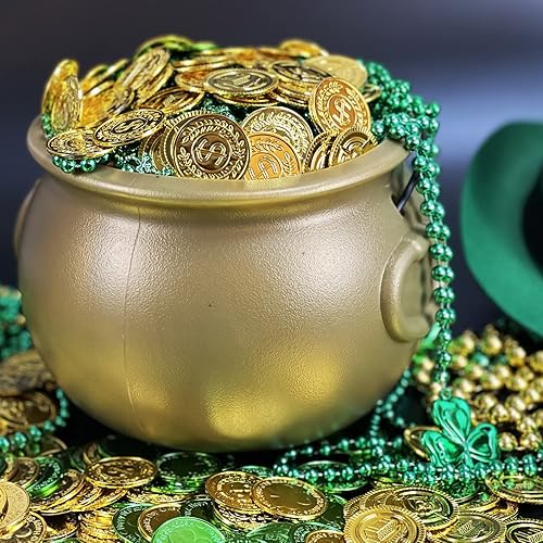 8" Gold Cauldron