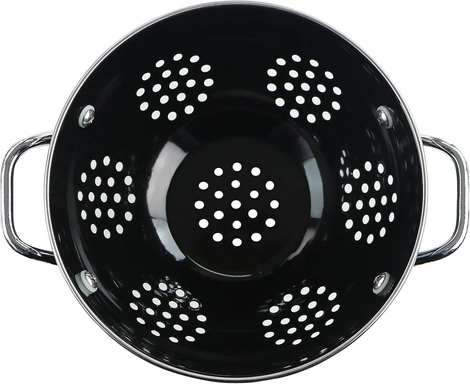 1,5QT Colander Black