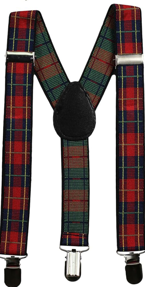 Red Plaid Susp