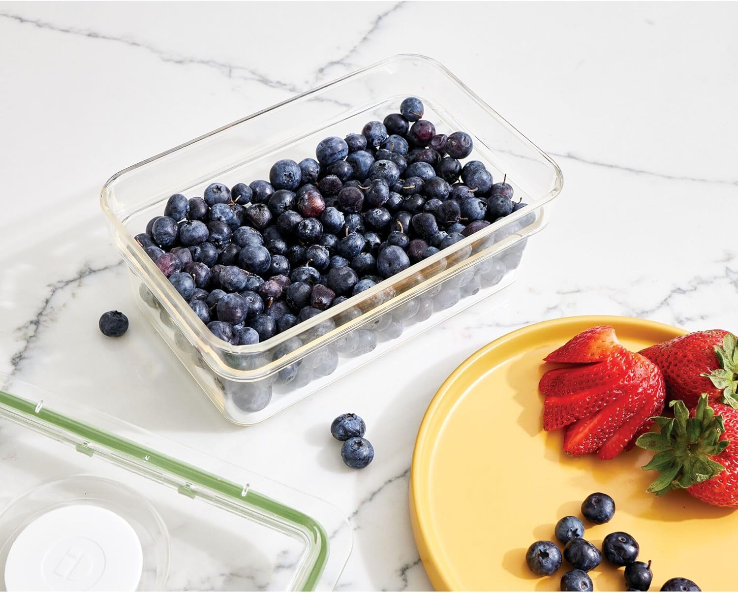 iD Fresh Medium Short Produce Bin with Insert Tray