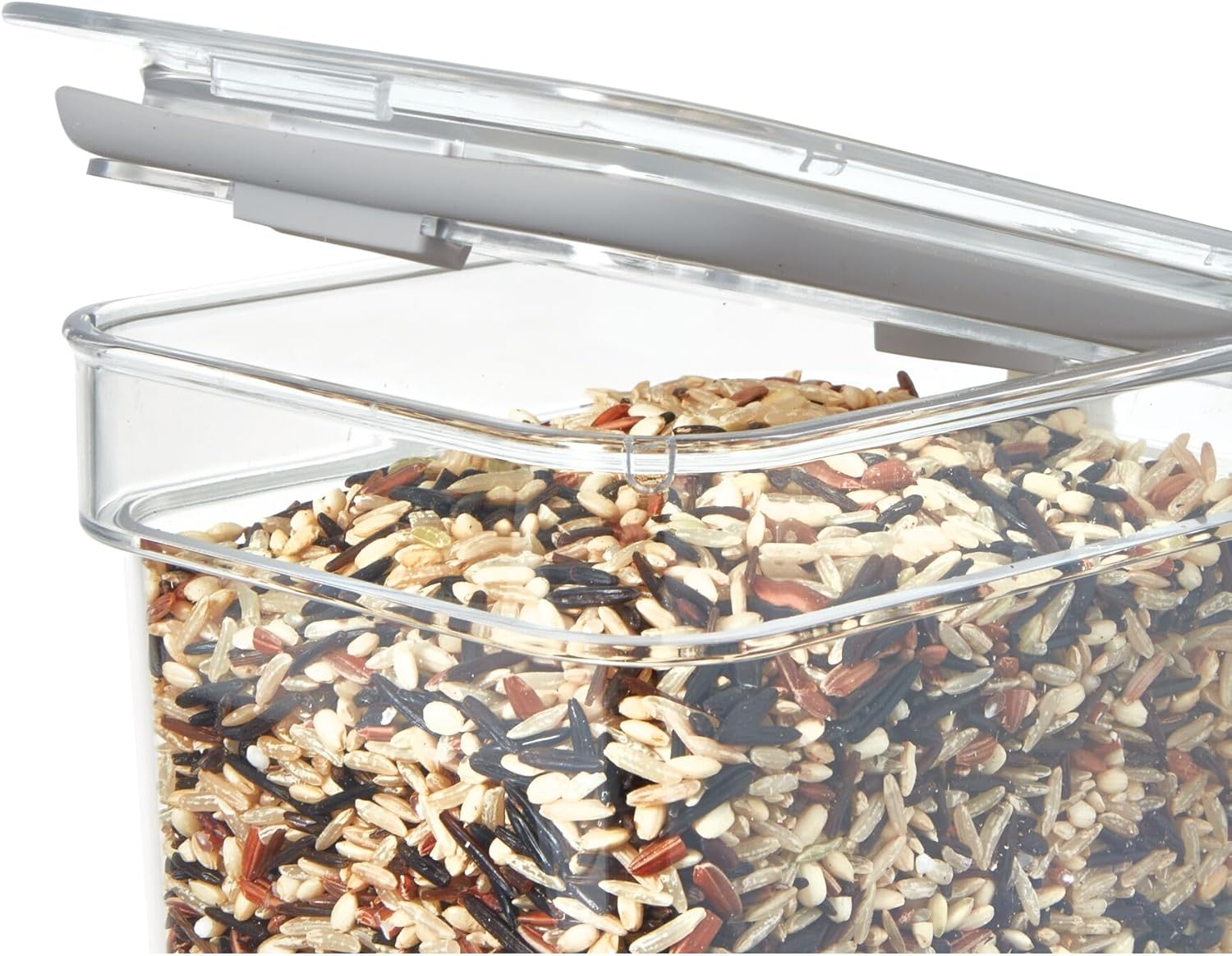 iD Fresh Small Tall Dry Goods Bin Clear