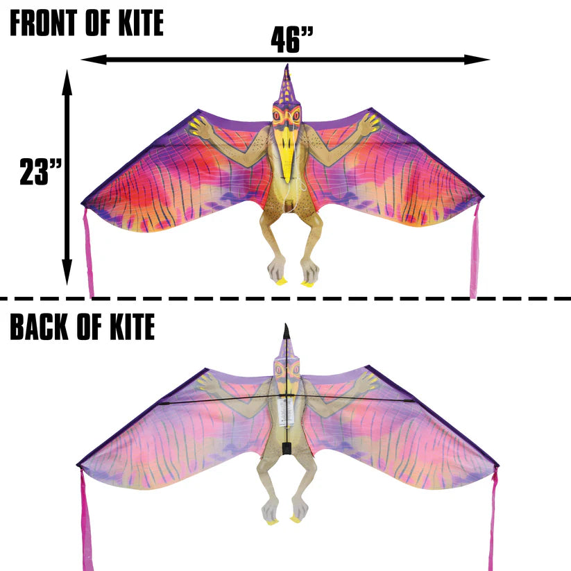 Pteradactyl Nylon Dinosaur Kite 46" Wide