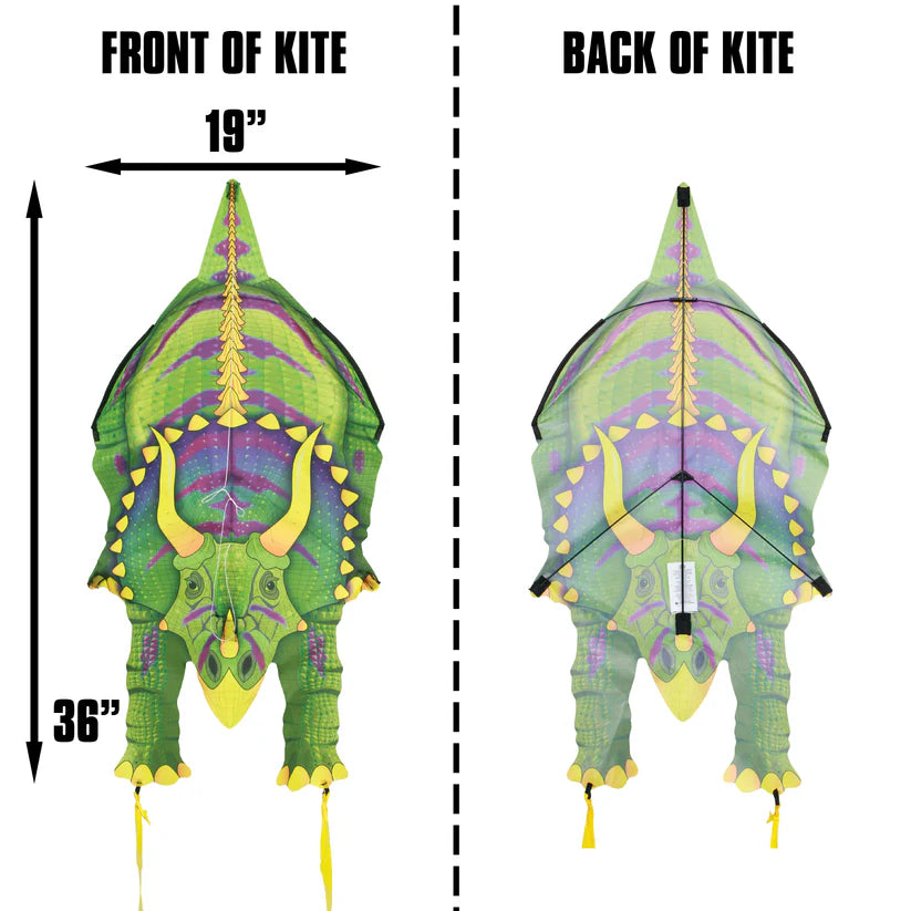 Triceratops Dinosaur Kite 36" Tall