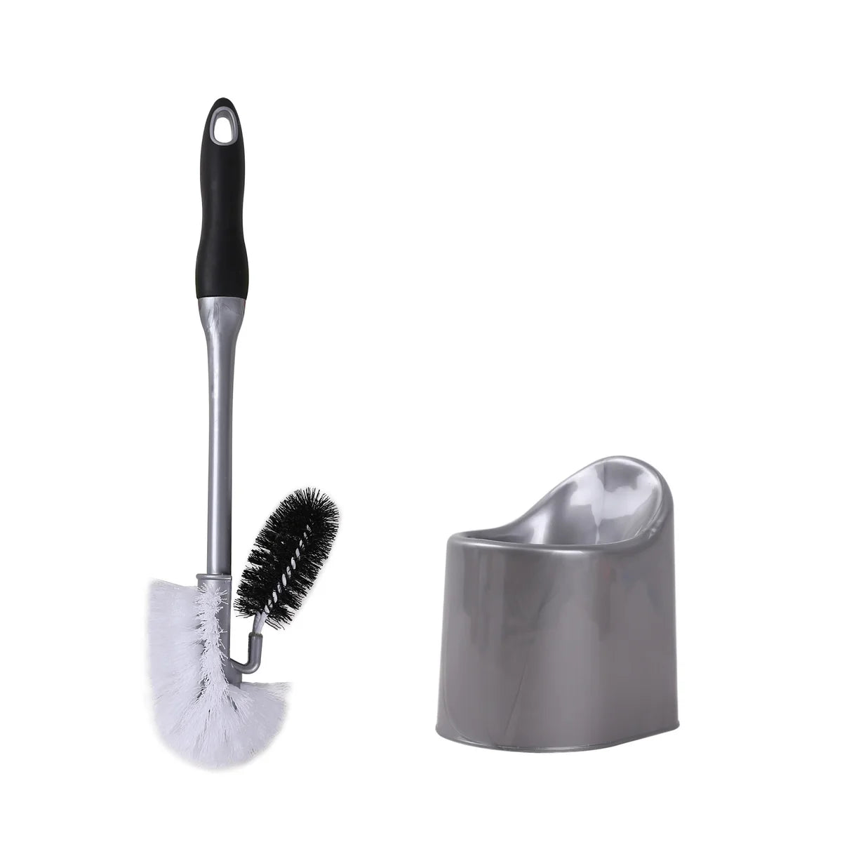 Toilet Brush with Caddy Charcoal