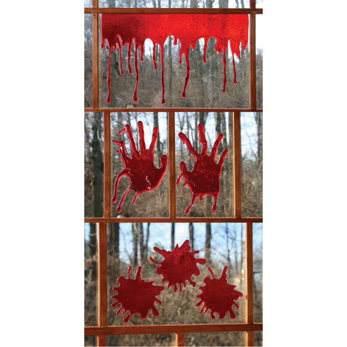 3-D Bloody Window