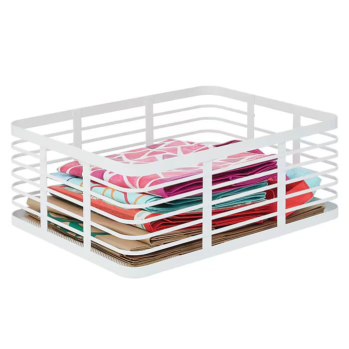 Basket 16 x 12 x 6 White