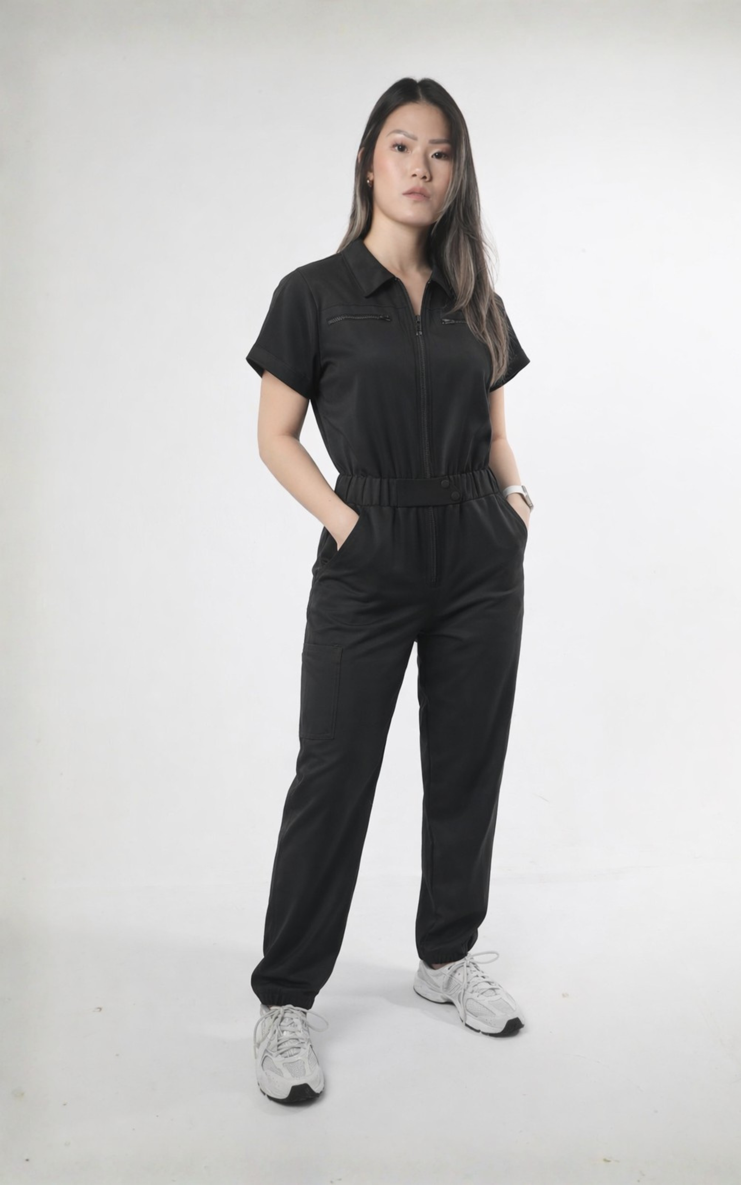 Jumpsuit Uniform Black