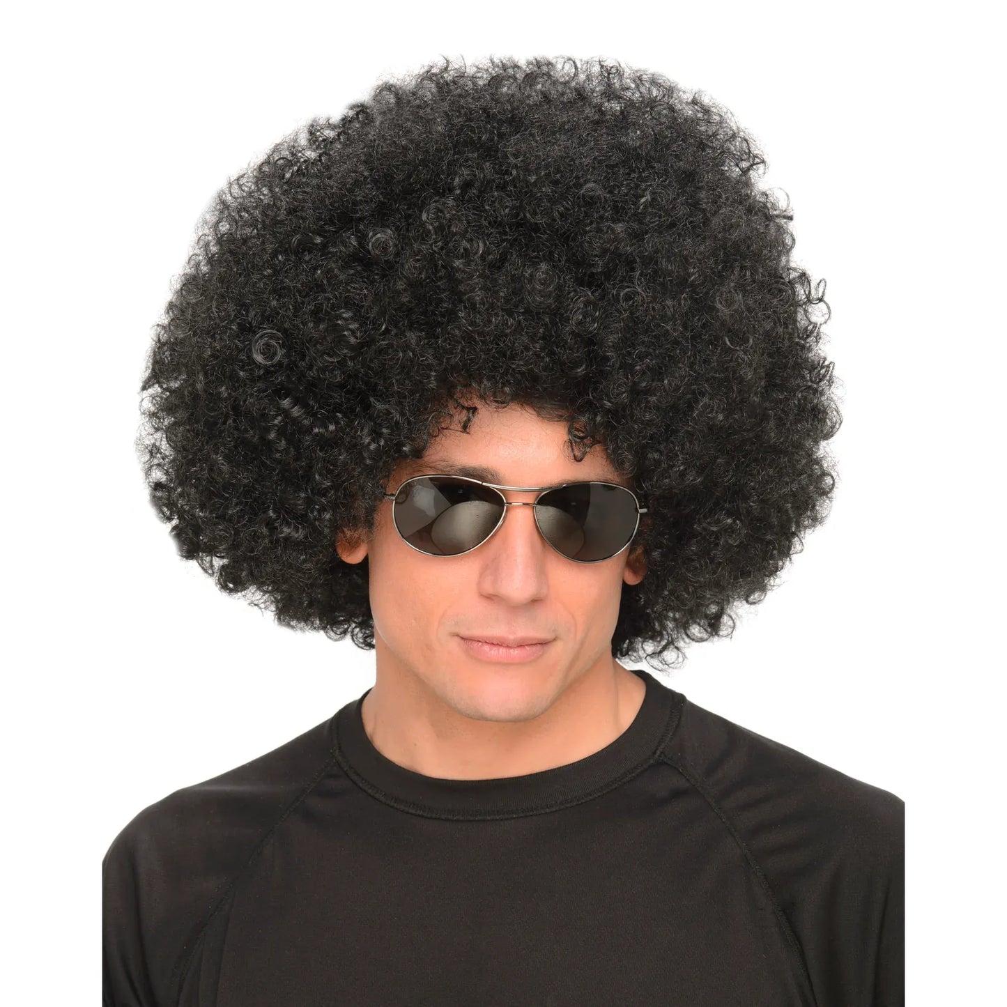 Jumbo Black Afro Wig