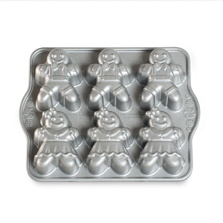 Gingerbread Kids Cakelet Pan