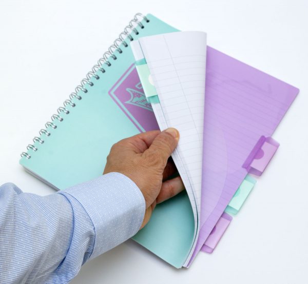 Green Pastel Project Book B5 Size