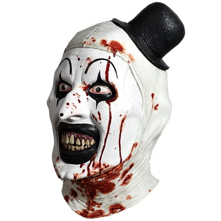 TERRIFIER 3 – BLOODY ART THE CLOWN PREMIUM LATEX MASK