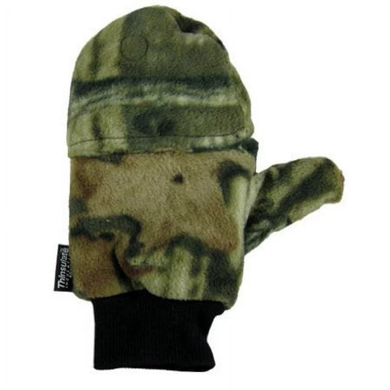 Mens Fleece Camo Glomitt Highland Timber Camo