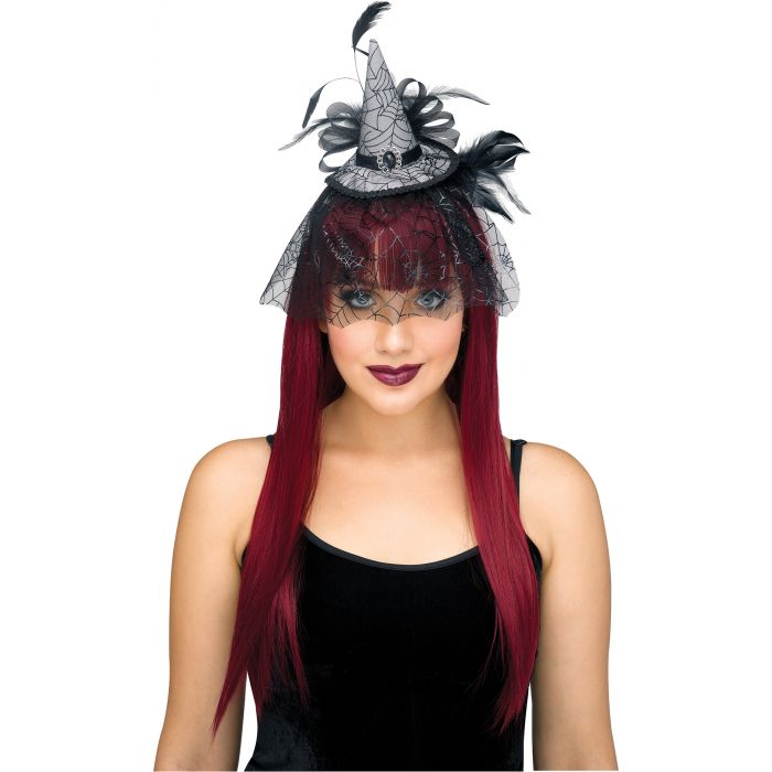 Headband Hat Witch White