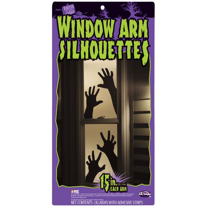 15" Window Arm Silhouettes
