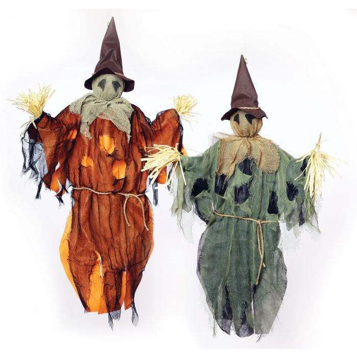 36” Hanging Scarecrow