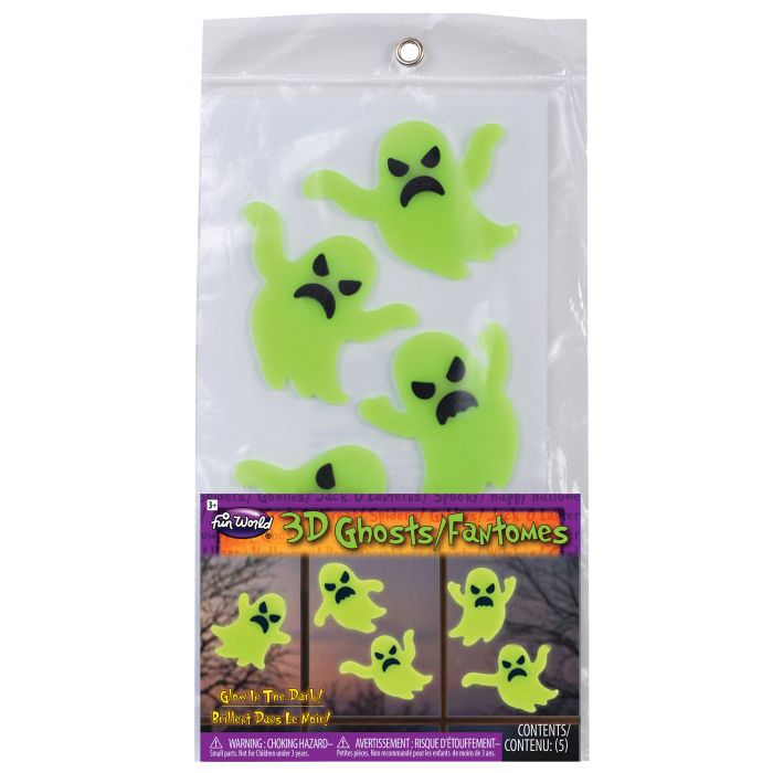 GID Window Cling Scary Ghost