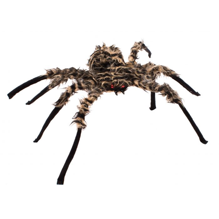 20” Fuzzy Spider Brown