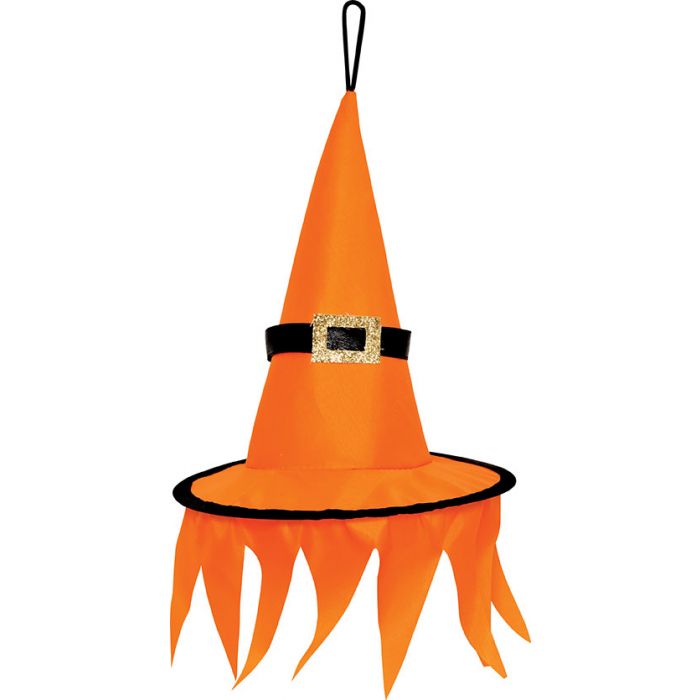 LU 6" Witch Hat Decor 3/Pk Witch