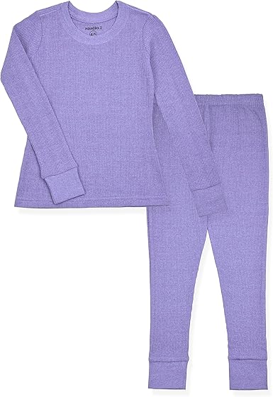 2 Set Girls Thermal Lavander