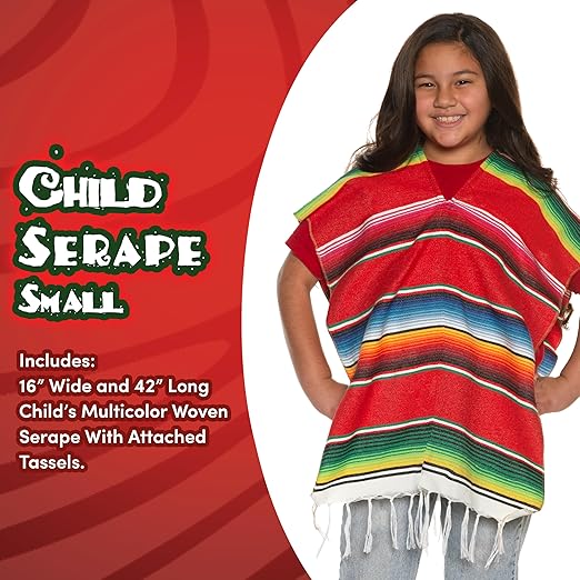 Child Serape Poncho