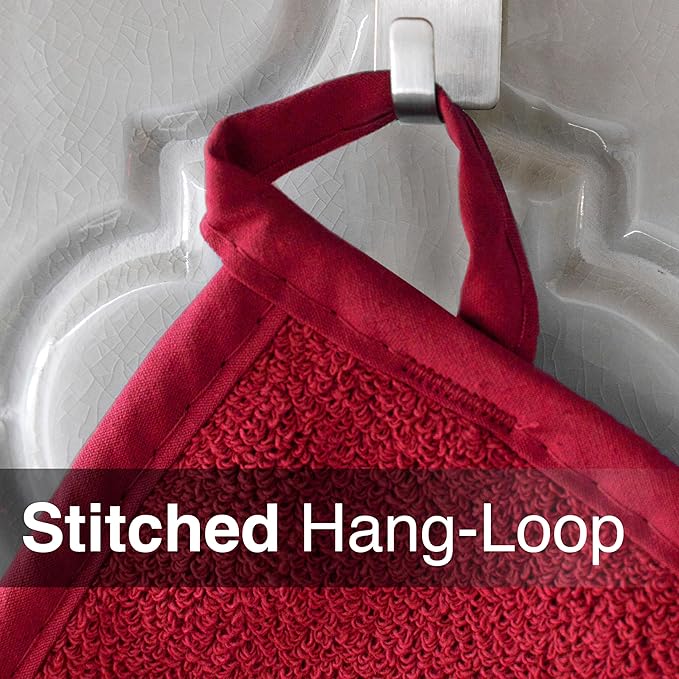 Terry Potholder Paprika 8.25 x 8.5
