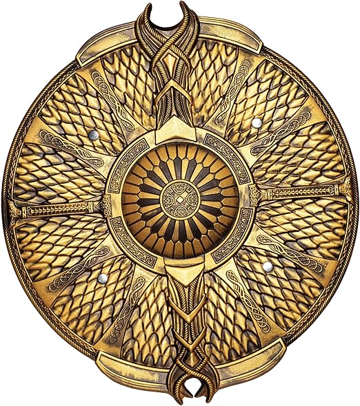 Gold Circle Shield