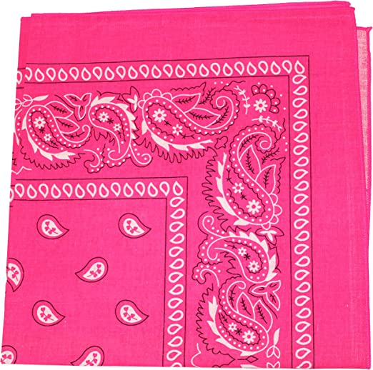 Neon Pink Bandana
