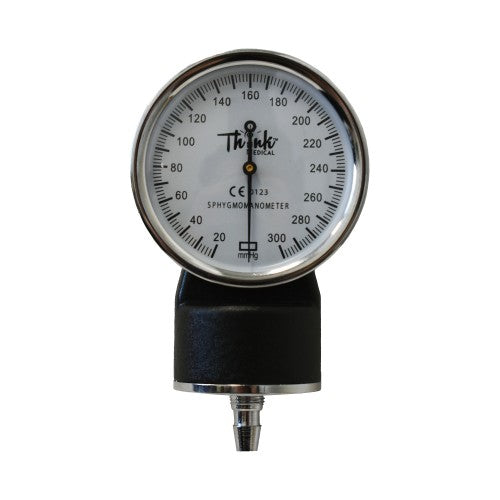 Think Medical Adult Aneroid Sphygmomanometer Red
