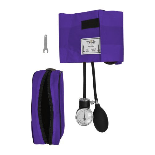 Think Medical Adult Aneroid Sphygmomanometer Purple