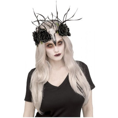 Raven Mistress Headpiece Zombie Raven