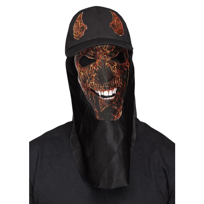 Red Devil Creature Cap Mask