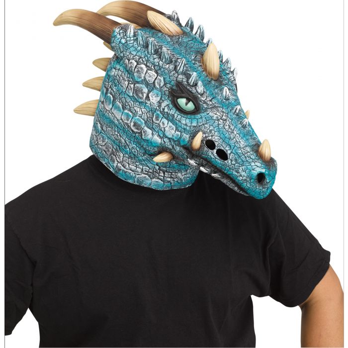 Blue Ice Dragon Mask