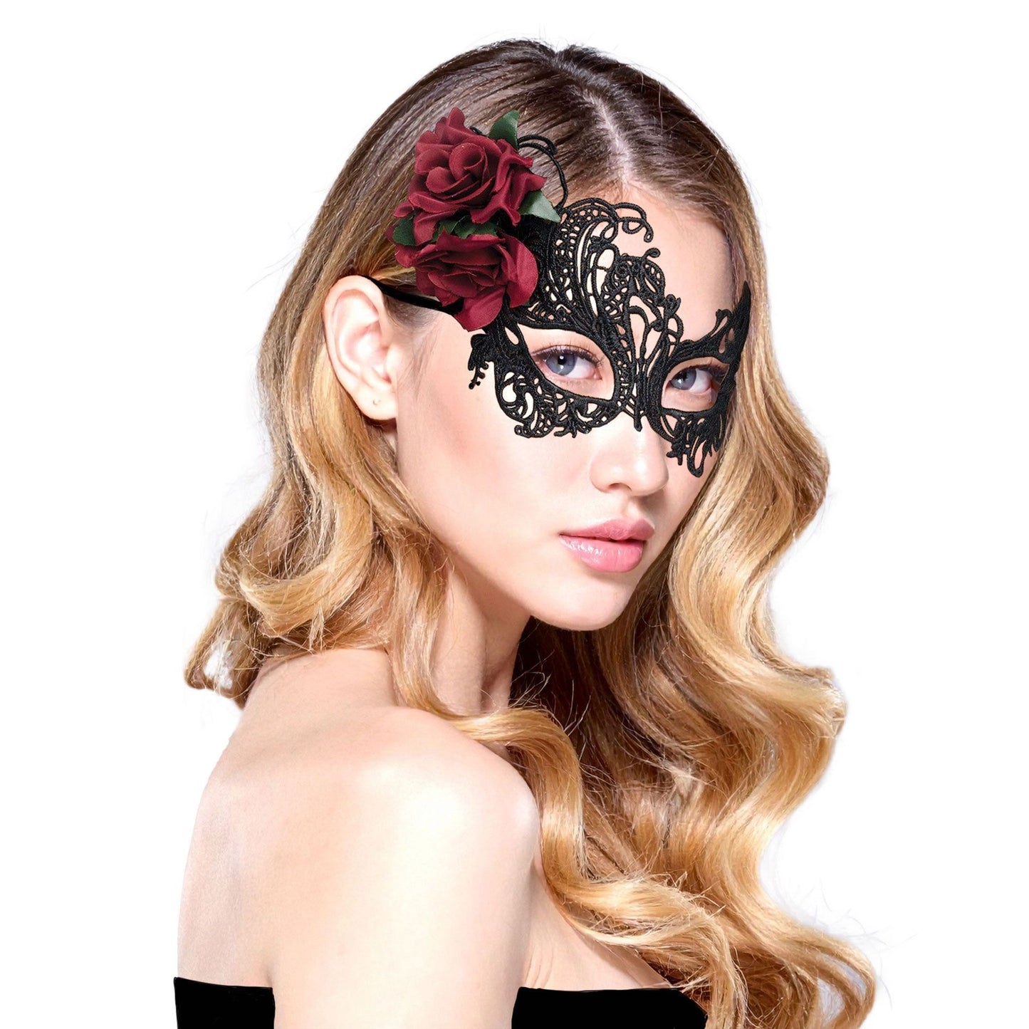 Gothic Rose Eye Mask
