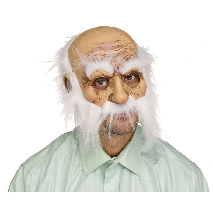 Old Man Mouthless Mask Sideburns Whisker Walter