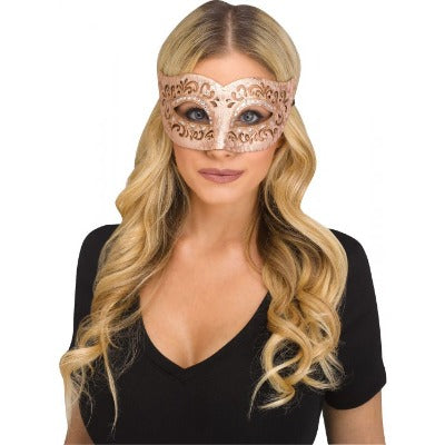 Laser Look Fantasy Mask Rose Gold