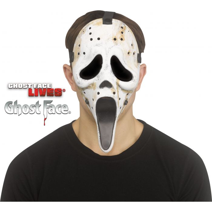 Máscara de hockey Ghost Face® envejecida