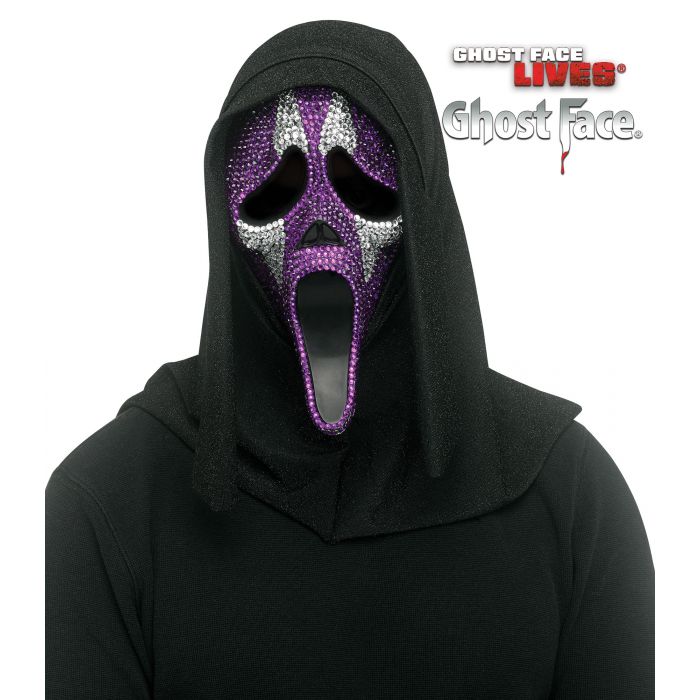 Ghost Face® Jester Bling Mask