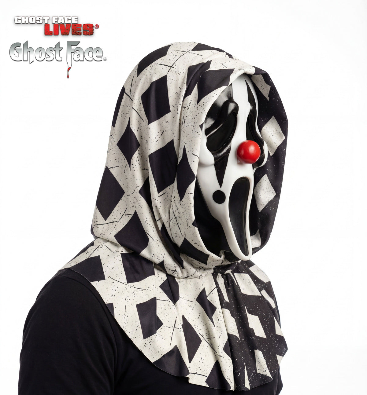 Ghost Face® Clown Mask