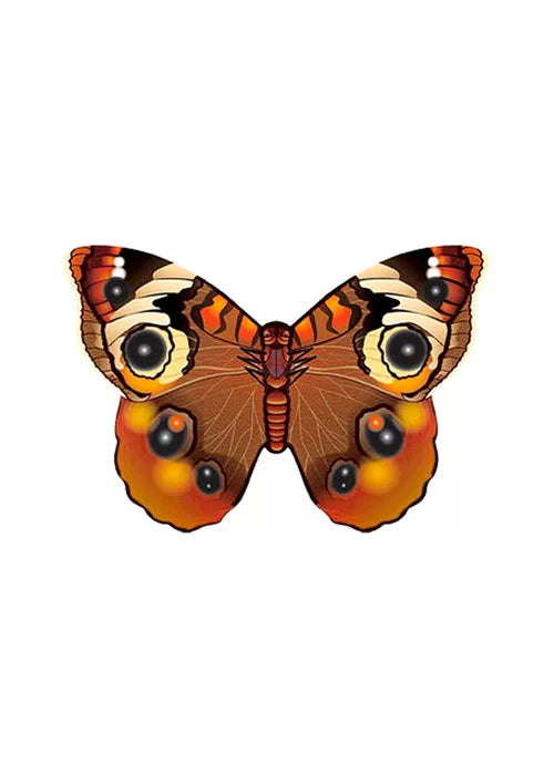 Microkite Mini Mylar Butterfly Buckeye Kite 4.7"