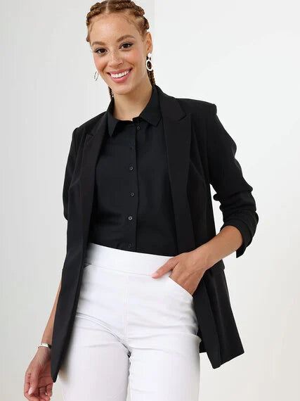 Blouse Black - Ninety Clothing Co
