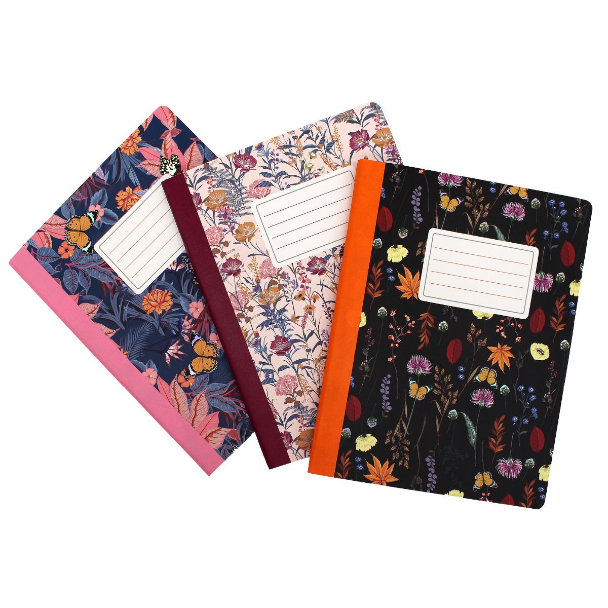 Bloom Composition Notebook Set of 3