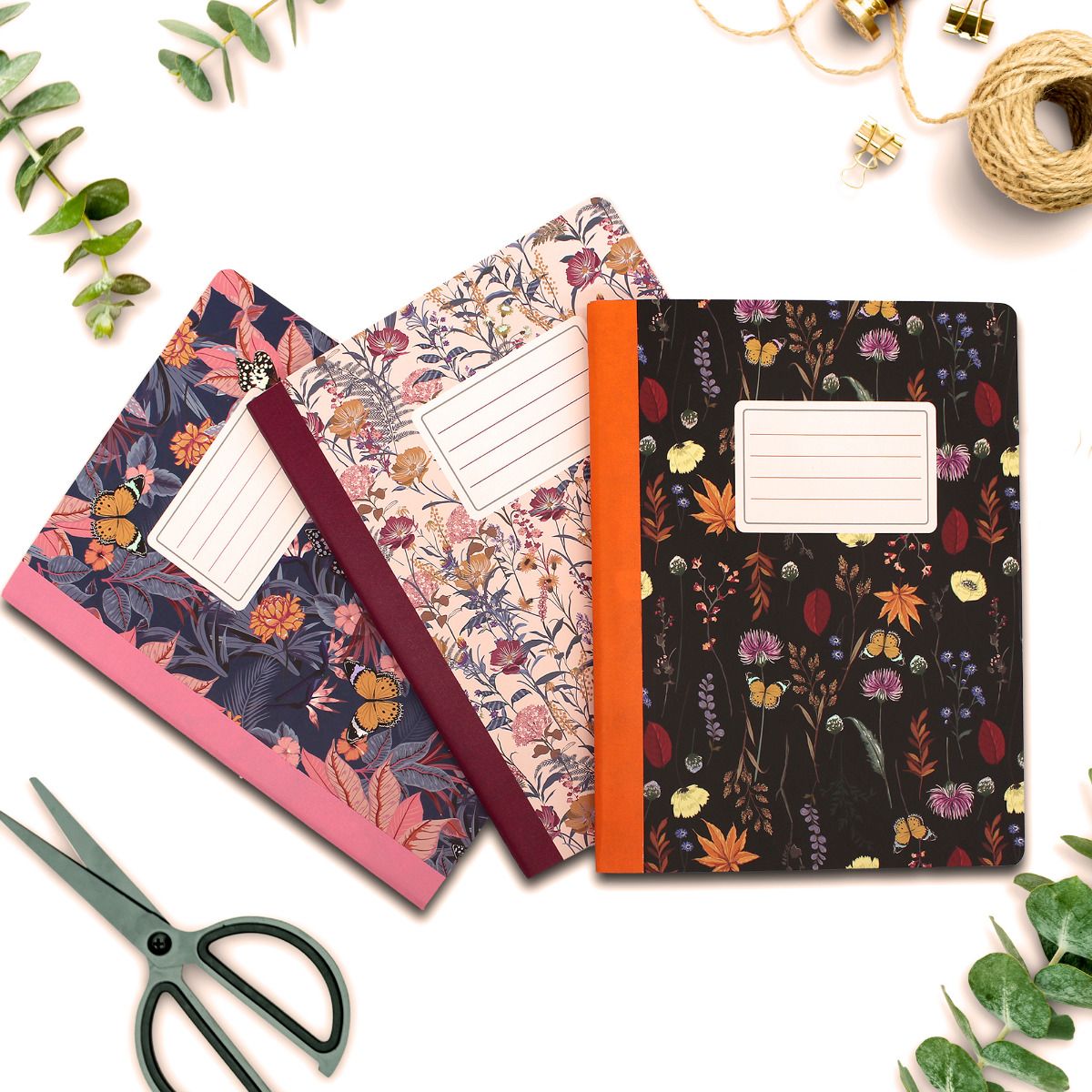 Bloom Composition Notebook Set of 3