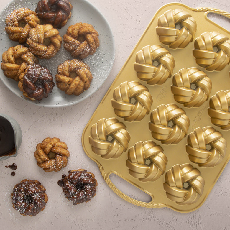Braided Mini Bundt Pan