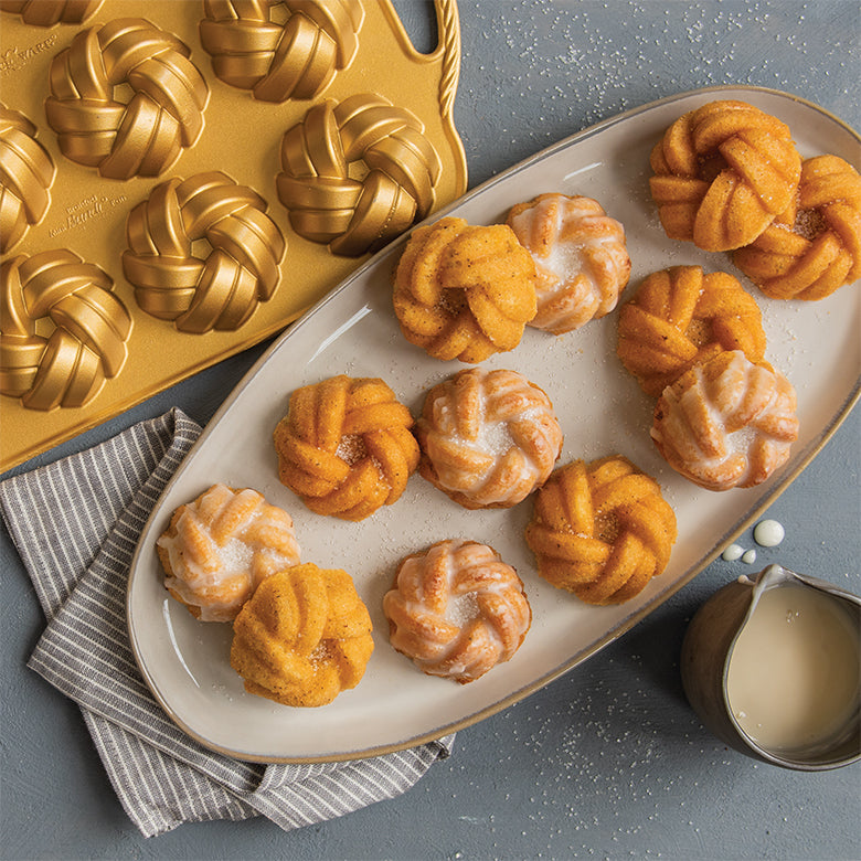 Braided Mini Bundt Pan