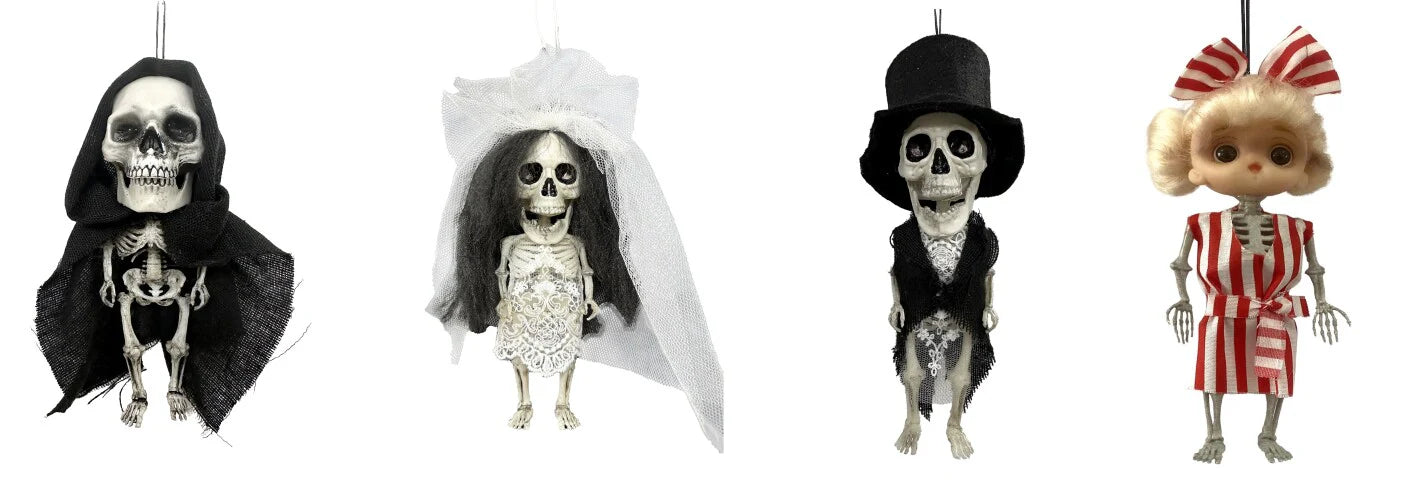 Big Head Skeleton Dolls