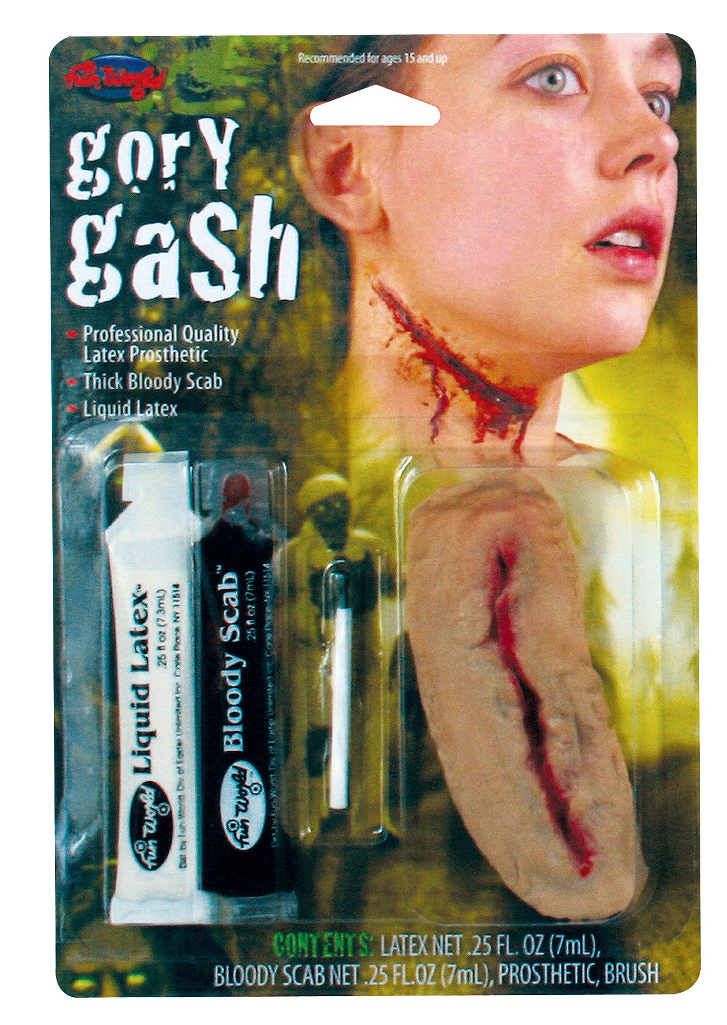 Victim Kits-w/Latex/Blood Gory Gash