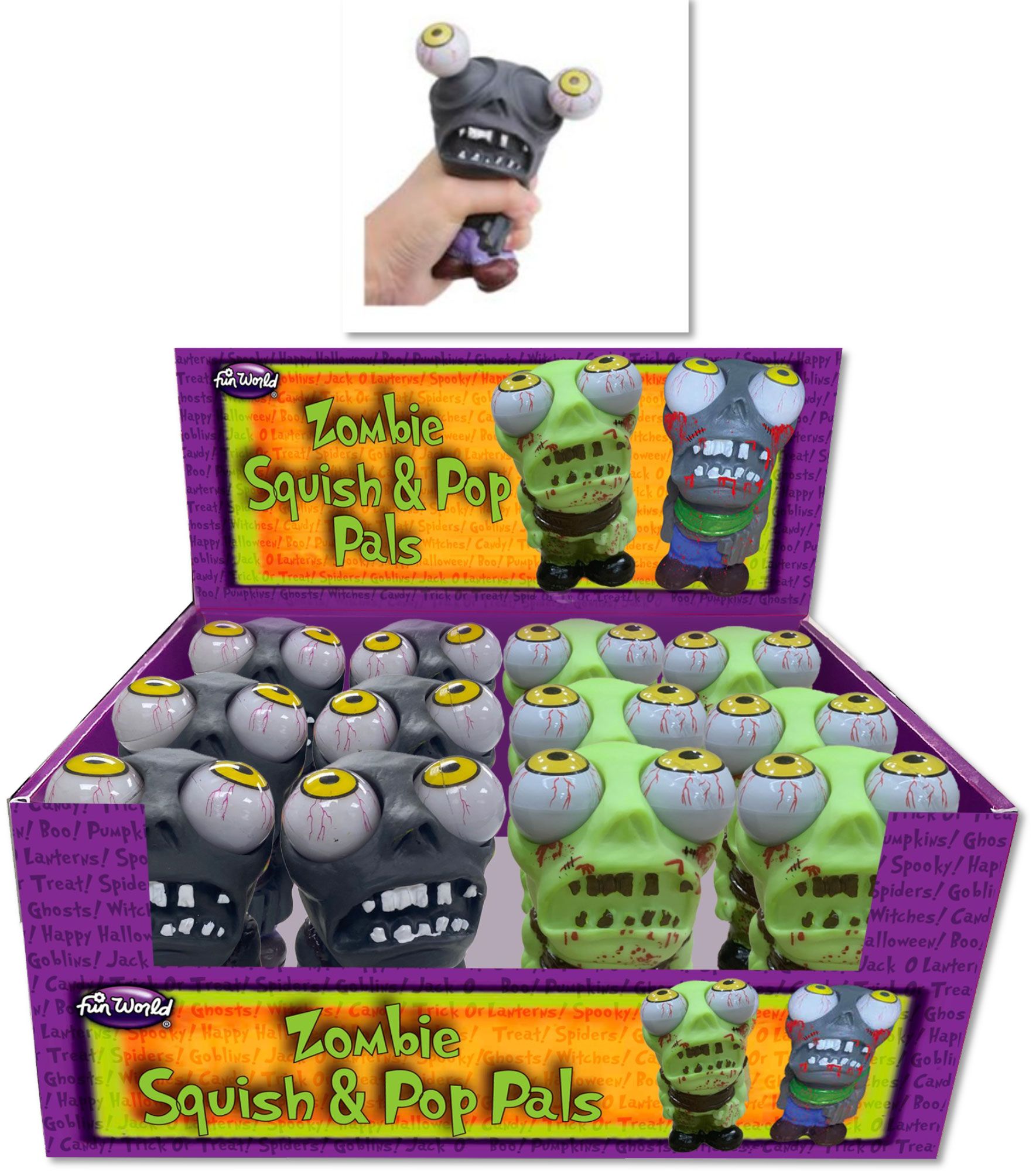 Zombie Squish & Pop Eyes